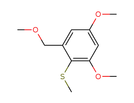 α,3,5-trimethoxy-2-(methylthio)toluene