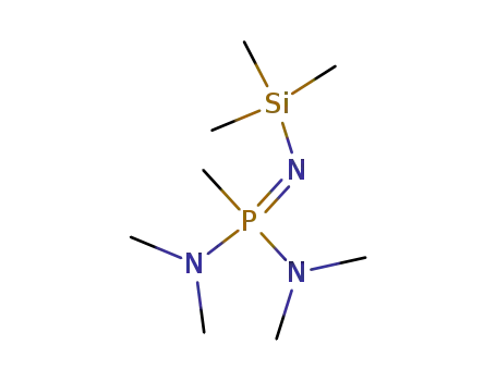 Molecular Structure of 82181-74-6 (N-trimethylsilyl-methylbis(dimethylaminophosphine) imine)