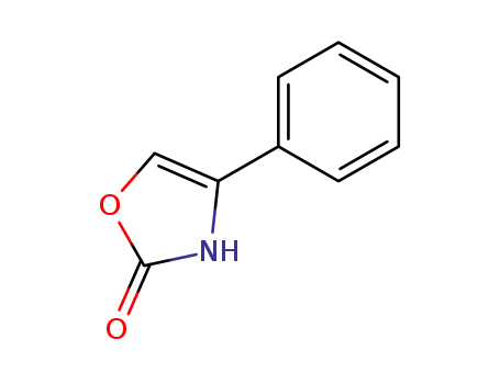Molecular Structure of 34375-80-9 (4-Phenyl-4-oxazolin-2-one)
