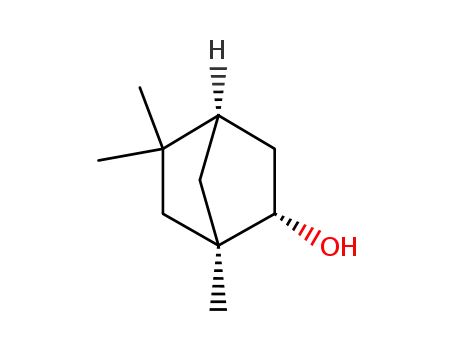 Molecular Structure of 71686-38-9 (exo-(+)-1,5,5-trimethylbicyclo[2.2.1]heptan-2-ol)