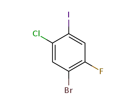 1-bromo-5-chloro-2-fluoro-4-iodo-benzene