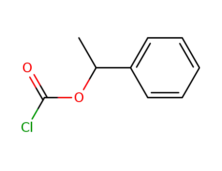 Molecular Structure of 15600-32-5 (Carbonochloridic acid, 1-phenylethyl ester)