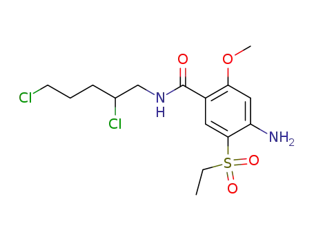 4-아미노-N-(2,5-디클로로펜틸)-5-(에틸술포닐)-2-메톡시벤즈아미드