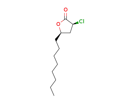 시스-3-클로로디히드로-5-옥틸푸란-2(3H)-온