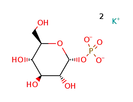 Molecular Structure of 71888-67-0 (ALPHA-D-MANNOSE-1-PHOSPHATE DIPOTASSIUM SALT DIHYDRATE)