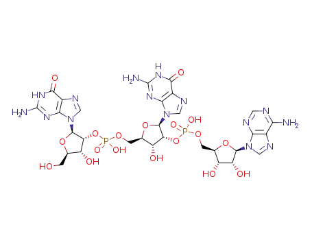 Molecular Structure of 1270047-27-2 (G<sub>2</sub>'p5'G<sub>2</sub>'p5'A)