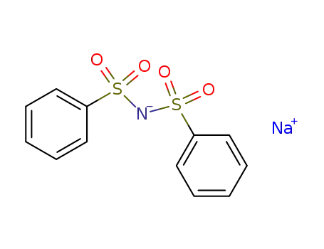 Molecular Structure of 2532-07-2 (sodium N-(phenylsulphonyl)benzenesulphonamidate)