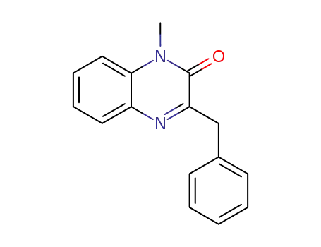 Molecular Structure of 132346-18-0 (3-benzyl-1-methyl-2(1H)-quinoxalinone)