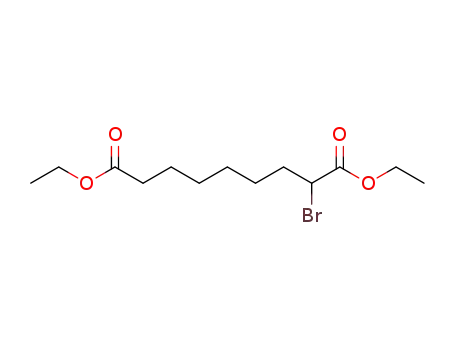 Molecular Structure of 760-95-2 (diethyl 2-bromononanedioate)