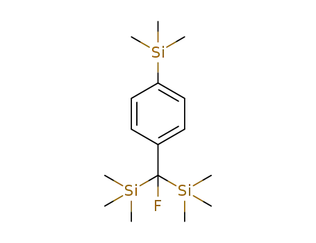 1-[fluoro-bis(trimethylsilyl)methyl]-4-(trimethylsilyl)benzene