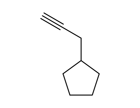 Molecular Structure of 116279-08-4 (3-CYCLOPENTYL-1-PROPYNE)