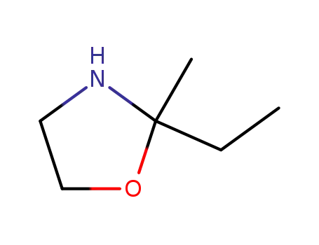 Molecular Structure of 17026-89-0 (2-ethyl-2-methyl-1,3-oxazolidine)