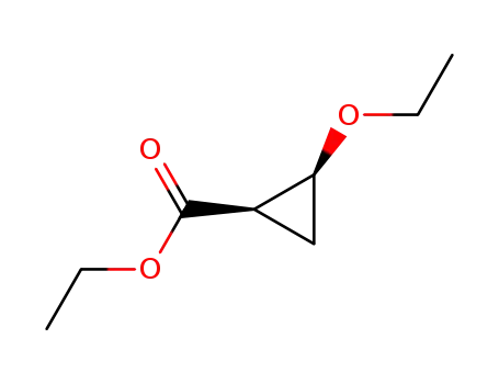 Cyclopropanecarboxylic acid, 2-ethoxy-, ethyl ester, (1R,2S)-rel-