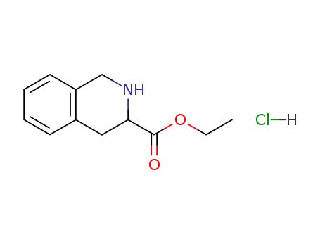 D-에틸 1,2,3,4-테트라히드로이소퀴놀린-3-카르복실레이트 염산염