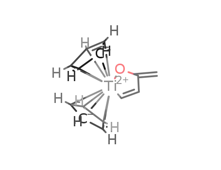 Molecular Structure of 82808-18-2 ((C<sub>5</sub>H<sub>5</sub>)2TiOCCH<sub>2</sub>CHCH)