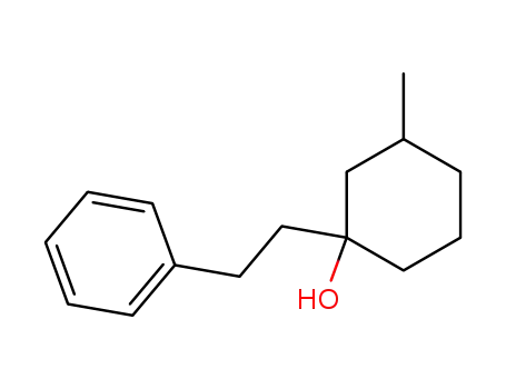 Cyclohexanol, 3-methyl-1-(2-phenylethyl)-