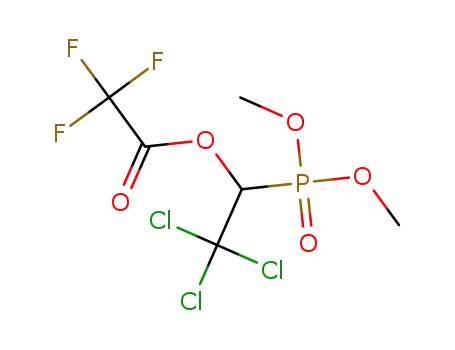 Molecular Structure of 154149-95-8 (C<sub>6</sub>H<sub>7</sub>Cl<sub>3</sub>F<sub>3</sub>O<sub>5</sub>P)