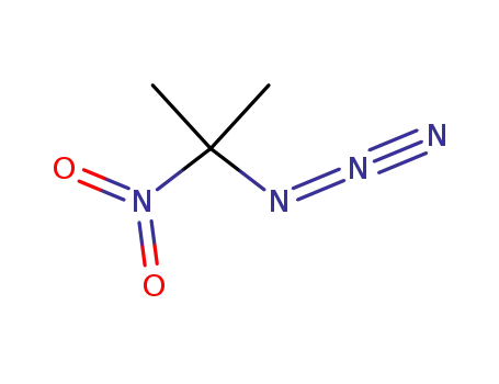 Molecular Structure of 85620-94-6 (Propane, 2-azido-2-nitro-)