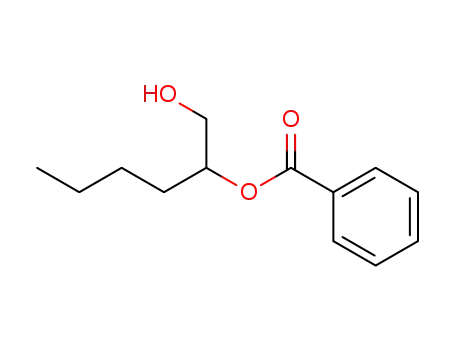 Molecular Structure of 128733-29-9 ((+/-)-1-(hydroxymethyl)pentyl benzoate)