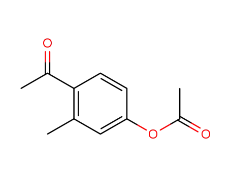 Molecular Structure of 72698-81-8 (Ethanone, 1-[4-(acetyloxy)-2-methylphenyl]-)