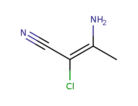 α-Chlor-β-aminocrotonsaeurenitril