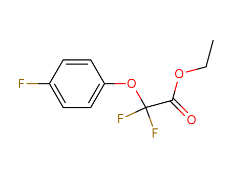 Difluoro-(4-fluoro-phenoxy)-acetic acid ethyl ester