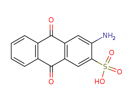 3-amino-9,10-dioxo-anthracene-2-sulfonic acid