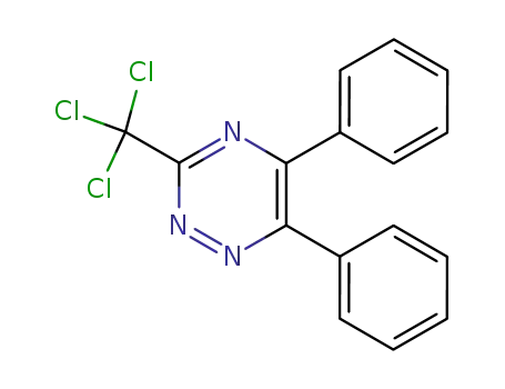 3-trichloromethyl-5,6-diphenyl-as-triazine