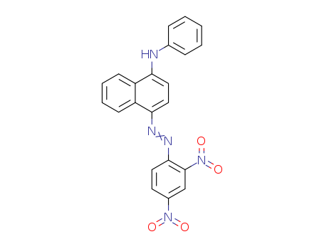 1-Naphthalenamine,4-[2-(2,4-dinitrophenyl)diazenyl]-N-phenyl-
