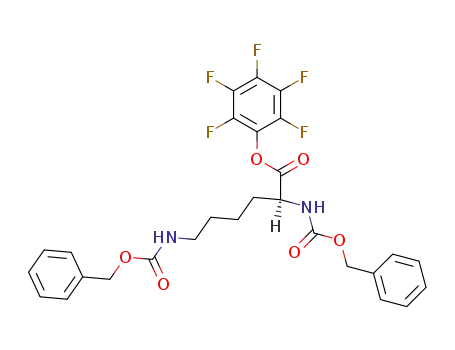 Molecular Structure of 25529-27-5 (Z-Lys(Z)-OPfp)
