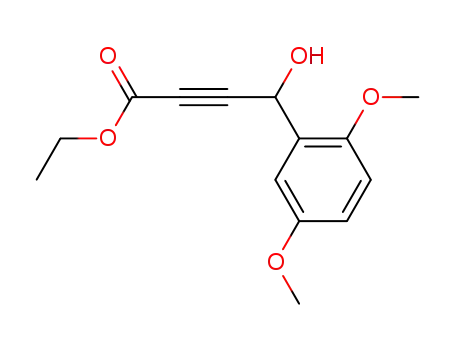 ethyl 4-(2,5-dimethoxyphenyl)-4-hydroxy-2-butynoate