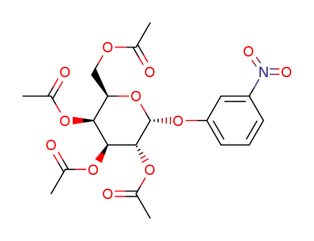 Tetra-O-acetyl-m-nitrophenyl-α-D-galactopyranosid