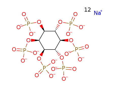 미오-이노시톨, 헥사 키스 (인산이 수소), 도데 카 나트륨 염