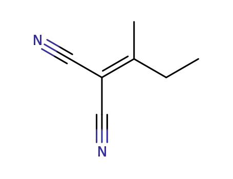Molecular Structure of 13017-50-0 (2-(1-Methylpropylidene)malononitrile)