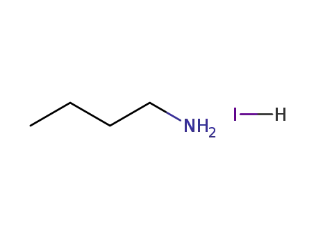 Molecular Structure of 36945-08-1 (Butylamine Hydroiodide)