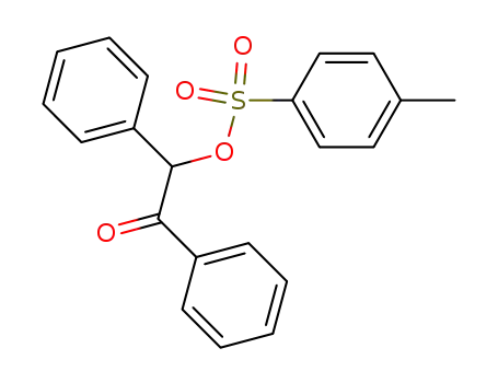 Molecular Structure of 1678-43-9 (2-PHENYL-2-(P-TOLUENESULFONYLOXY)ACETOPHENONE)