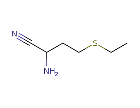 4-ethylsulfanyl-2-amino-butyronitrile