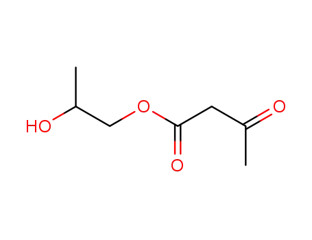 Molecular Structure of 93776-84-2 (2-hydroxypropyl acetoacetate)