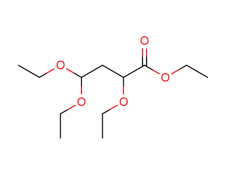 Butanoic acid, 2,4,4-triethoxy-, ethyl ester