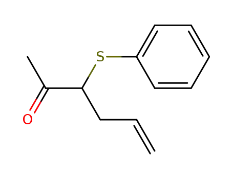 5-Hexen-2-one, 3-(phenylthio)-
