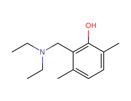 Phenol,2-[(diethylamino)methyl]-3,6-dimethyl- cas  6630-03-1