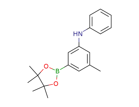 3-methyl-N-phenyl-5-(4,4,5,5-tetramethyl-1,3,2-dioxaborolan-2-yl)aniline