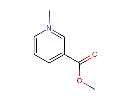 Molecular Structure of 18899-18-8 (3-(METHOXYCARBONYL)-1-METHYLPYRIDINIUM)