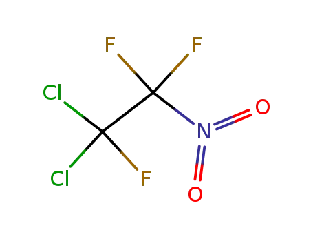 Molecular Structure of 1717-62-0 (2-nitro-1,1-dichlorotrifluoroethane)