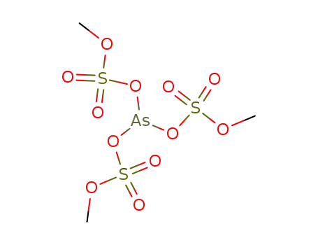 Molecular Structure of 80398-44-3 (arsenic tris(methyl sulfate))