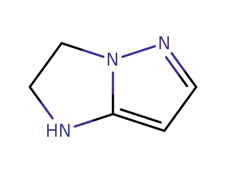 Molecular Structure of 6714-29-0 (2,3-dihydro-1H-imidazo[1,2-b]pyrazole)