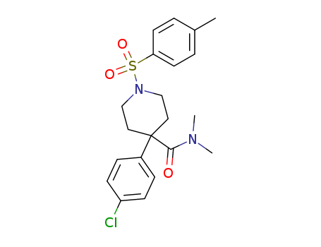 4-Piperidinecarboxamide,4-(4-chlorophenyl)-N,N-dimethyl-1-[(4-methylphenyl)sulfonyl]-