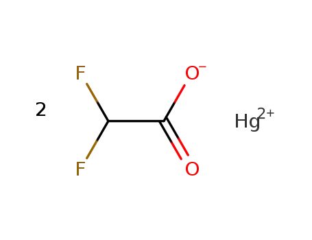 difluoro-acetic acid ; mercury (II)-salt