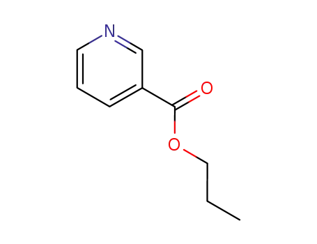 Molecular Structure of 7681-15-4 (propyl nicotinate)