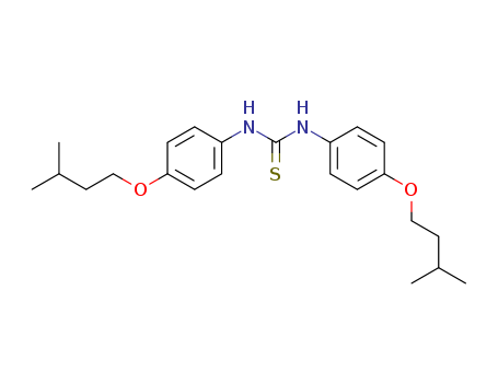 Thiourea,N,N'-bis[4-(3-methylbutoxy)phenyl]-
